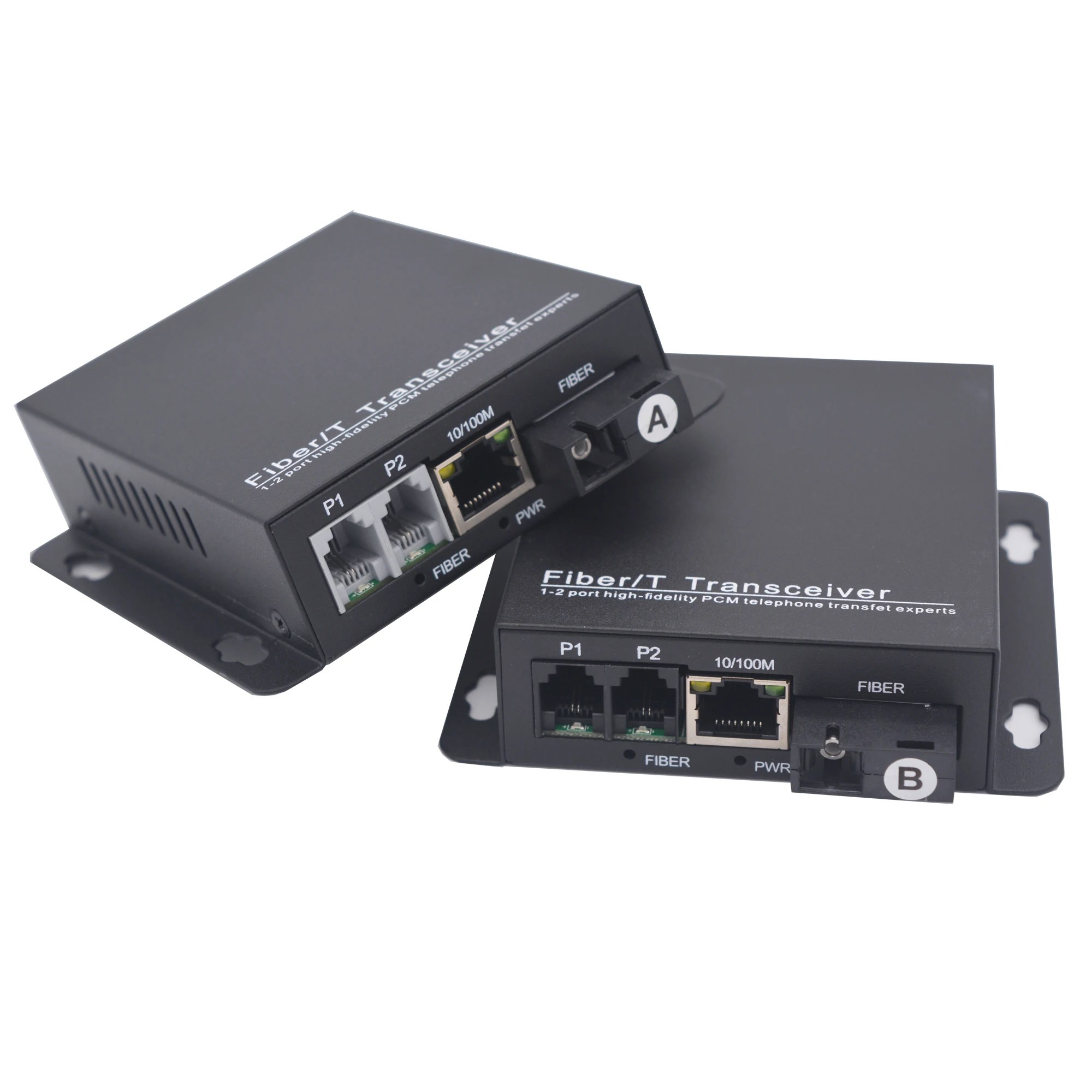 POTS RJ11 telefon ve Fiber optik dönüştürücüler üzerinden Gigabit Ethernet-Fiber üzerinden PCM ses, Fiber üzerinden Ethernet RJ45 kiti - Görsel 5