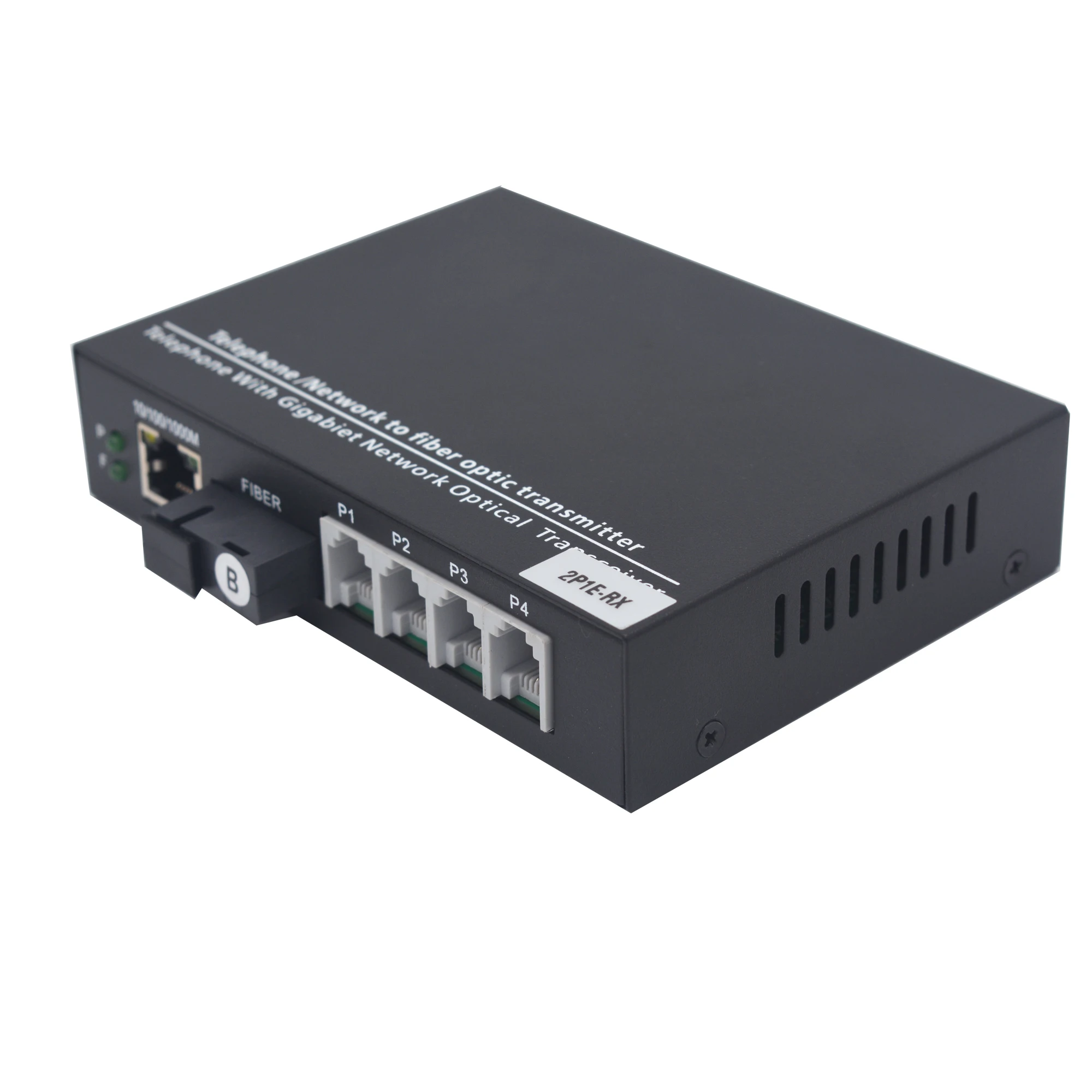 POTS RJ11 telefon ve Fiber optik dönüştürücüler üzerinden Gigabit Ethernet-Fiber üzerinden PCM ses, Fiber üzerinden Ethernet RJ45 kiti - Görsel 4