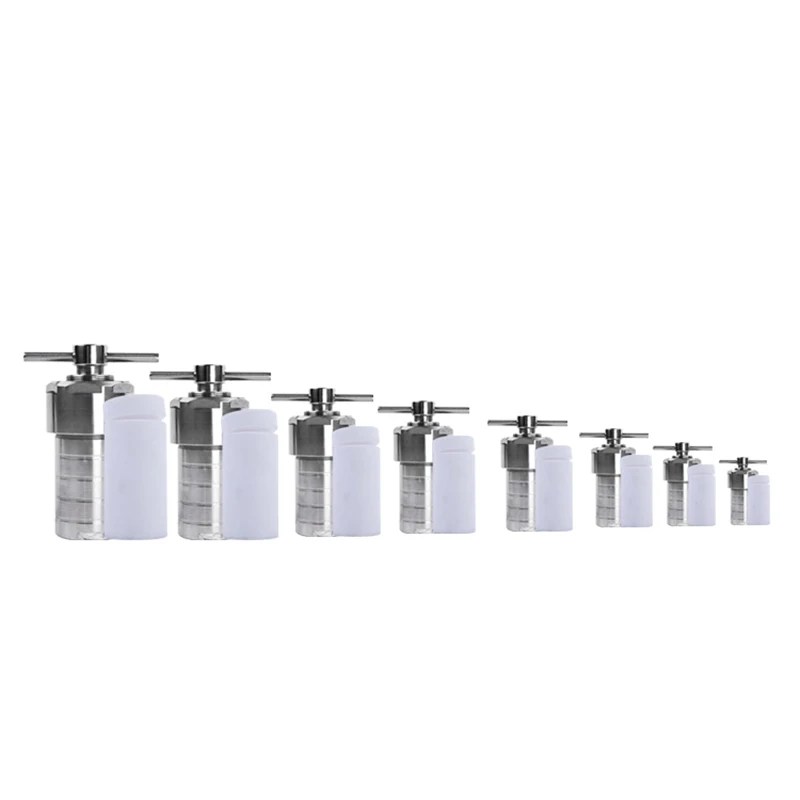 PTFE odası hidrotermal sentez 50ml ile gemi su ısıtıcısı hidrotermal otoklav reaktörü - Görsel 5