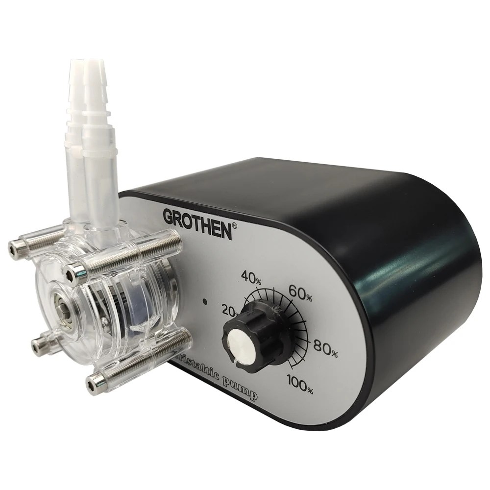Peristaltik pompa dozaj pompası ayarlanabilir akış hızı 114-500 ml/dakika adaptörü ile