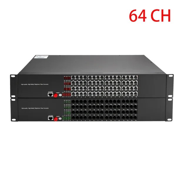RJ11 telefon ve 10/100M Ethernet üzerinden Fiber optik genişletici, sabit hat telefonları Fiber, Singlemode 20Km, çok modlu 500m - Görsel 7