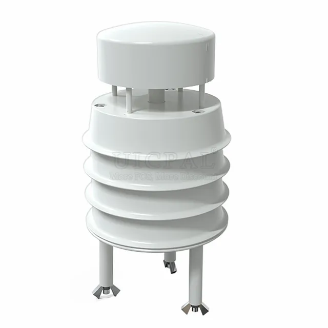 RS485 0-5V 0-10V 4-20mA algılama hava İstasyonu verici çıkışı 0-40 m/s ultrasonik rüzgar hızı ve yön sensörü modülü
