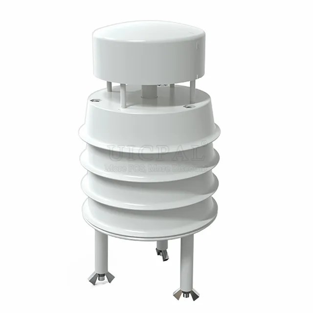 RS485 0-5V 0-10V 4-20mA algılama hava İstasyonu verici çıkışı 0-40 m/s ultrasonik rüzgar hızı ve yön sensörü modülü - Görsel 10