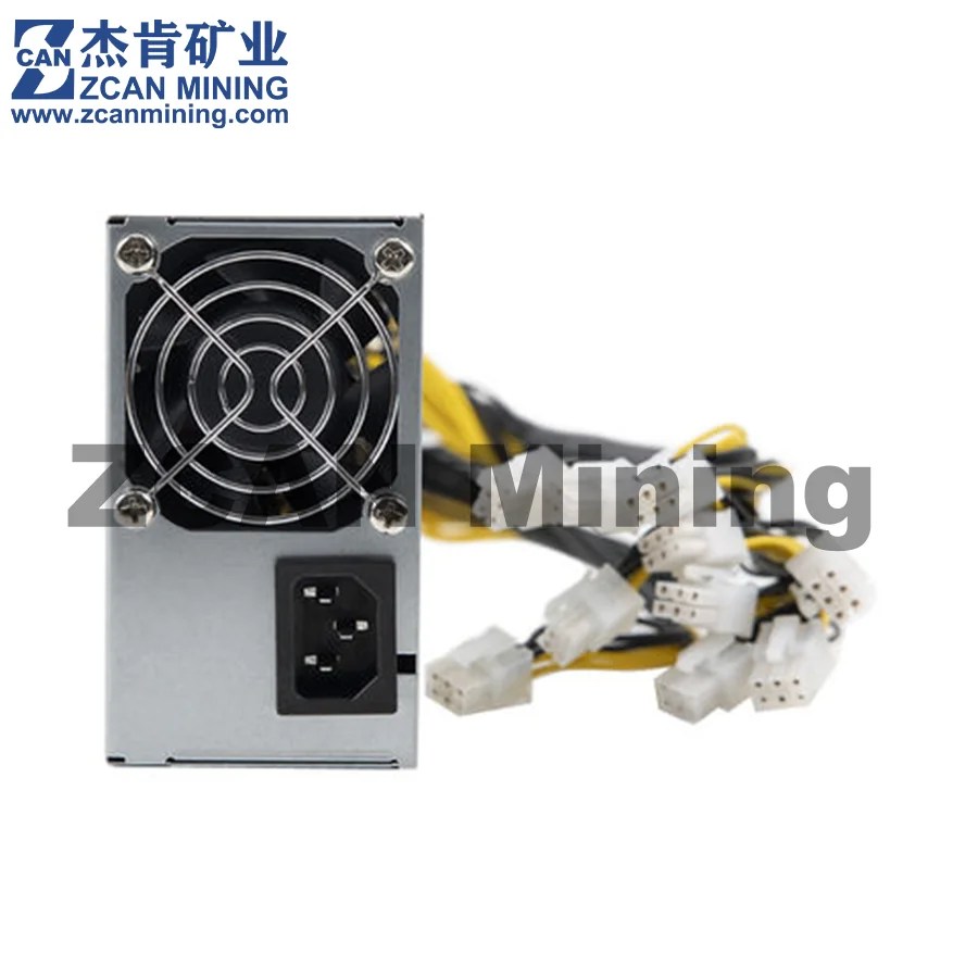 S9 L3 + 10x6Pin PCI-E 100-264V 1000-1800W güç kaynağı için yepyeni Antminer APW7 PSU - Görsel 5