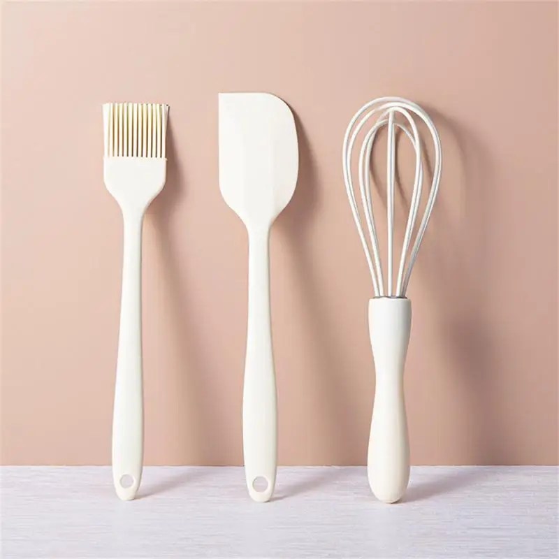 Silikon Spatula pişirme pasta araçları kek krem Spatula Spatula mutfak çırpma barbekü yağı fırça küçük araçlar mutfak aksesuarları
