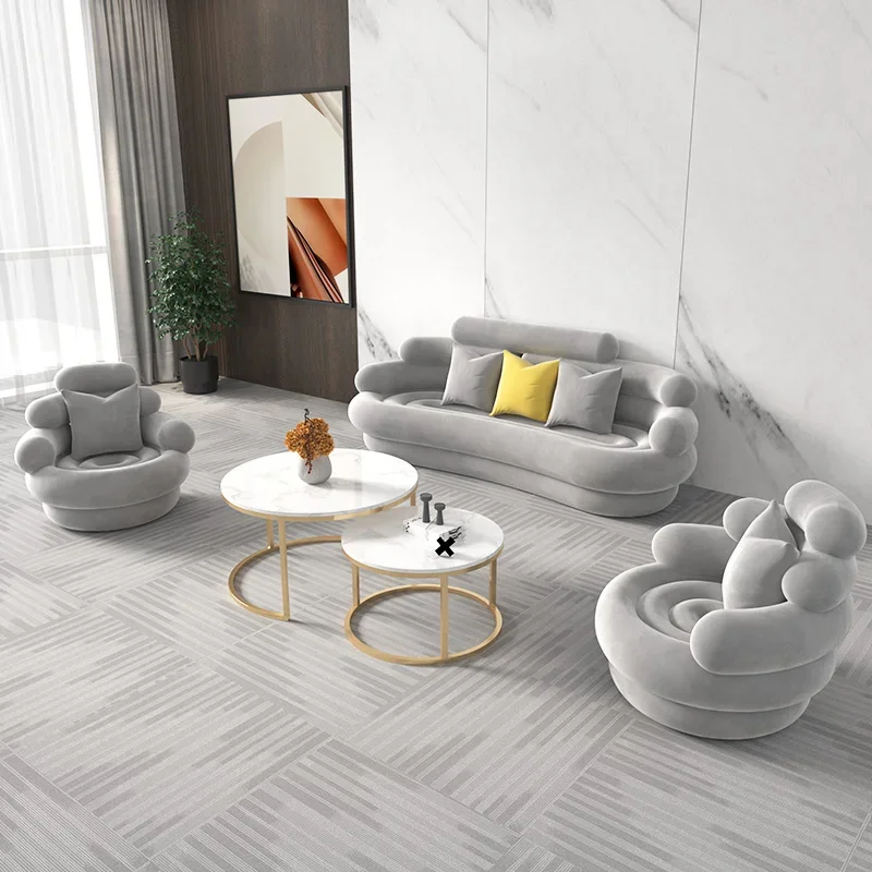 Streç kadife kanepe Vintage Relax salon şezlong koltuk kanepe modüler yetişkinler tembel kanepeler ergonomik Sillon Cama salon mobilyası
