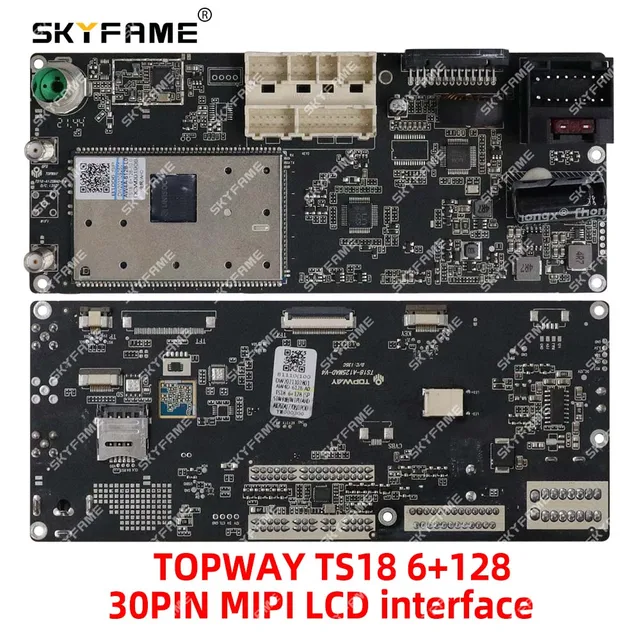 TOPWAY TS7 T3L TS18 T5 TS10 T507 anakart PCB PCBA ana kurulu Android inşa