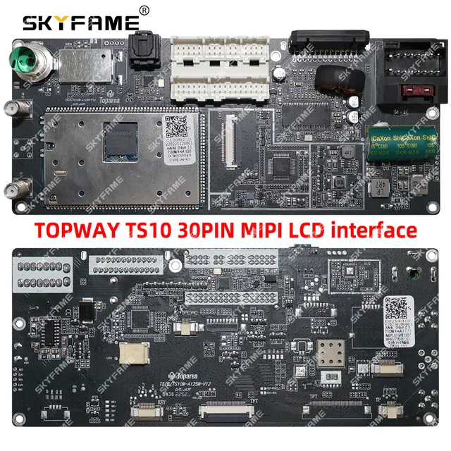 TOPWAY TS7 T3L TS18 T5 TS10 T507 anakart PCB PCBA ana kurulu Android inşa