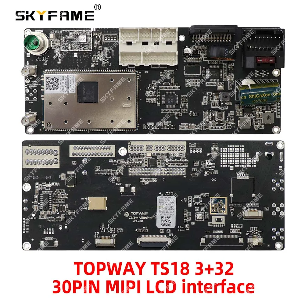 TOPWAY TS7 T3L TS18 T5 TS10 T507 anakart PCB PCBA ana kurulu Android inşa