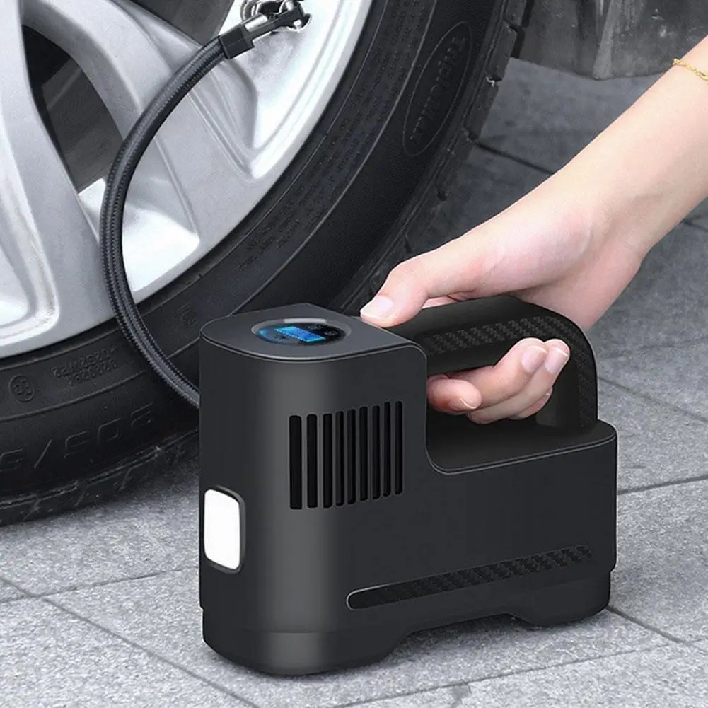 Taşınabilir çok fonksiyonlu kablosuz akıllı araç hava pompası elektrikli patlama pompası otomobil hava pompası elektrikli lastik pompası lastik makinesi