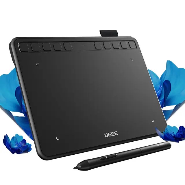 UGEE S640 grafik Tablet 6 inç çizim tabletler dijital kalem Pad yazma çizim kurulu Android Windows Mac Laptop için 8192 Stylus - Görsel 8