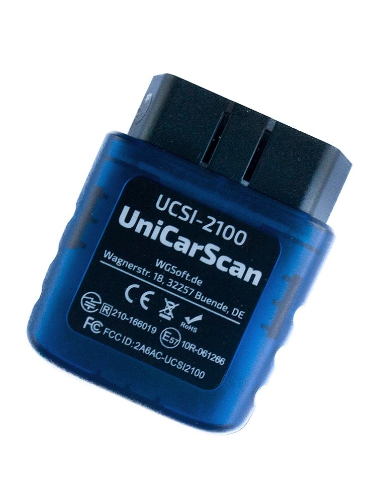 UniCarScan Bluetooth teşhis adaptörü BMW motosiklet araç desteği Android iOS