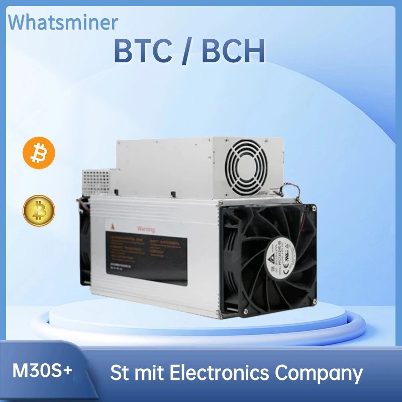 Whatsminer Bitcoin madenciliği makine M30s + 100T madenci bitcoin madenci