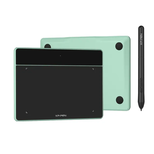 XPPen grafik Tablet Deco eğlenceli XS dijital çizim kalem Tablet OSU Online eğitim Windows Mac için 8192 seviyeleri ile