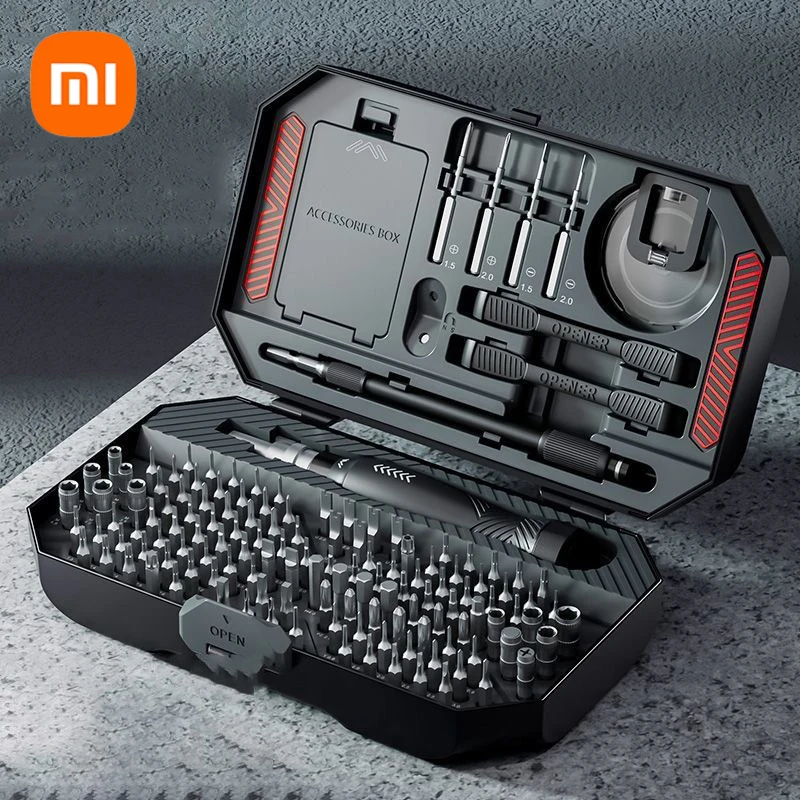 Xiaomi DELIXI 145 1 tornavida seti hassas manyetik tornavida uçları cep telefonu tamir için Screwdrive kiti ev DIY aracı