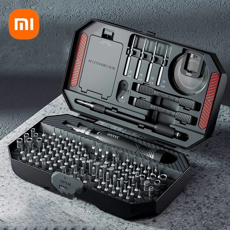 Xiaomi DELIXI 145 1 tornavida seti hassas manyetik tornavida uçları cep telefonu tamir için Screwdrive kiti ev DIY aracı