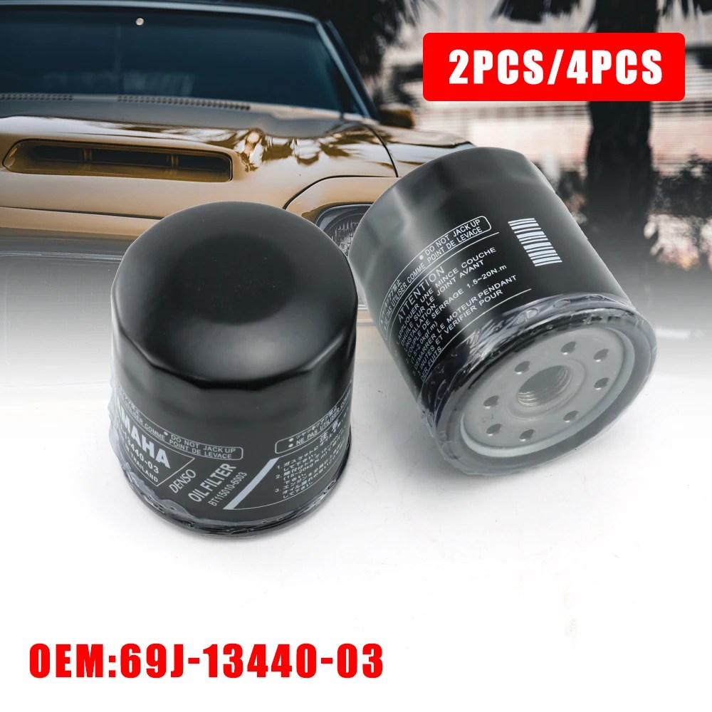 Yamaha dıştan takma Motor için 1 adet yağ filtresi 69J-13440-03 150hp 175hp 200hp 225hp 250hp tekne Motor parçaları orijinal yağ temiz değiştirin