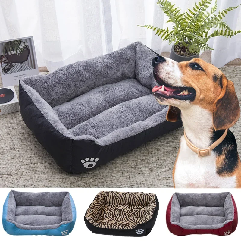 Yavru küçük orta büyük XXL malzemeleri için köpek yatağı evcil ev kulübesi Mat Nesk uyku peluş yıkanabilir kedi yastık ürünleri kapalı