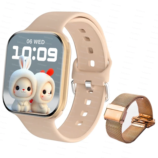 Yeni 2023 Bluetooth çağrı izle 9 akıllı İzle erkekler Siri NFC GPS Tracker kan basıncı nabız spor Smartwatch için Apple izle