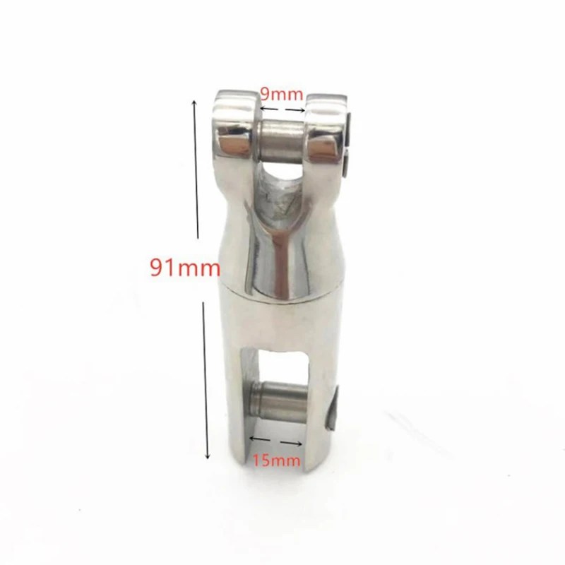 Çapa dönen bağlayıcı 6 ‑ 8mm zincir için paslanmaz çelik gemi Handware tekne aksesuarı - Görsel 6