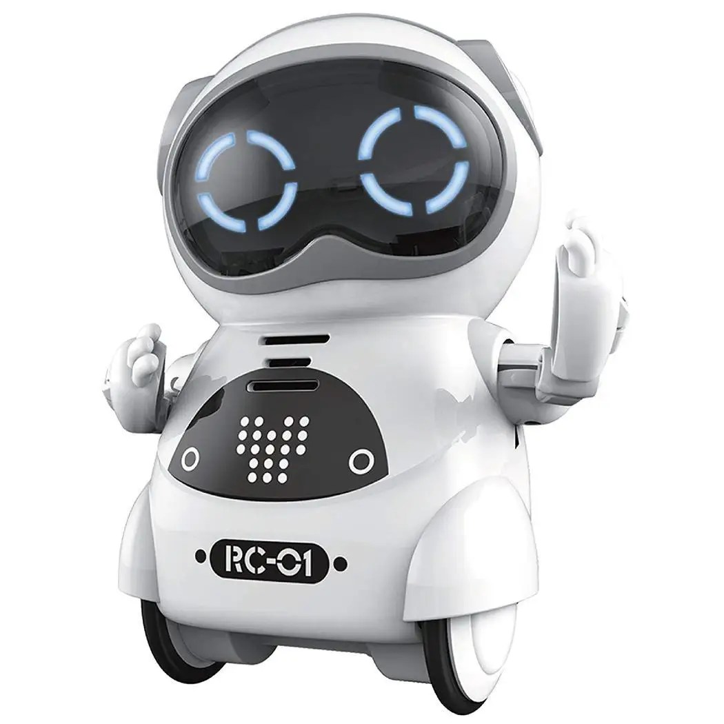 Çocuk Robot konuşabilirsiniz interaktif diyalog ses tanıma kayıt şarkı ve dans hikaye Mini akıllı Robot oyuncak