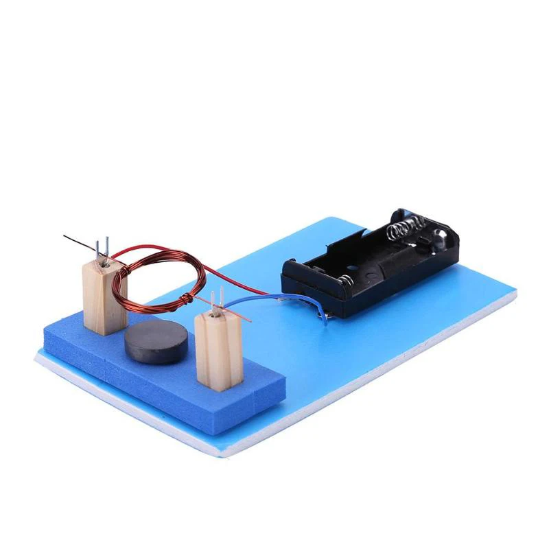 Çocuk bilim eğitici oyuncaklar Montessori DIY DC Motor fiziksel üretim teknolojisi bilimsel deney ekipmanları