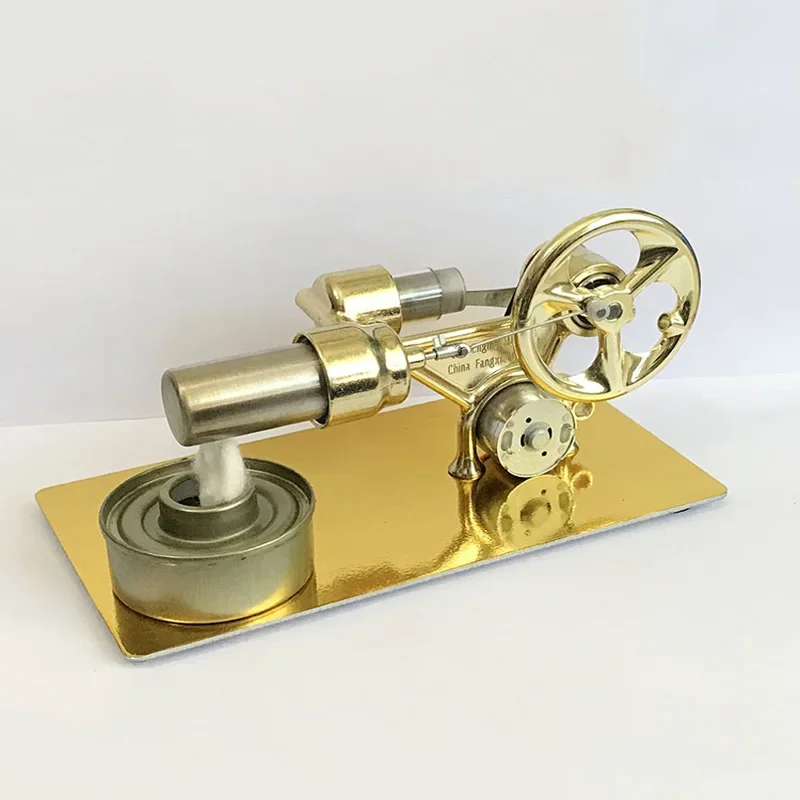 Çocuklar bilim deney sıcak hava Stirling Motor modeli akışı güç fizik deney modeli eğitim bilimleri oyuncak hediye