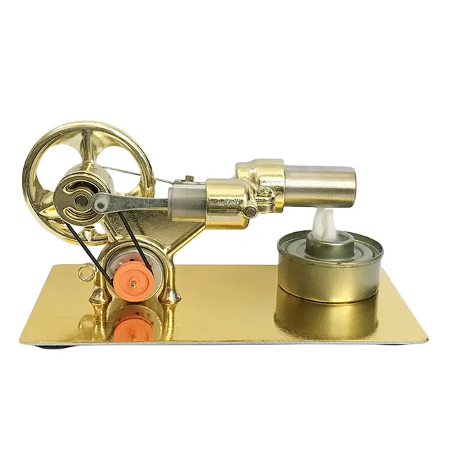 Çocuklar bilim deney sıcak hava Stirling Motor modeli akışı güç fizik deney modeli eğitim bilimleri oyuncak hediye