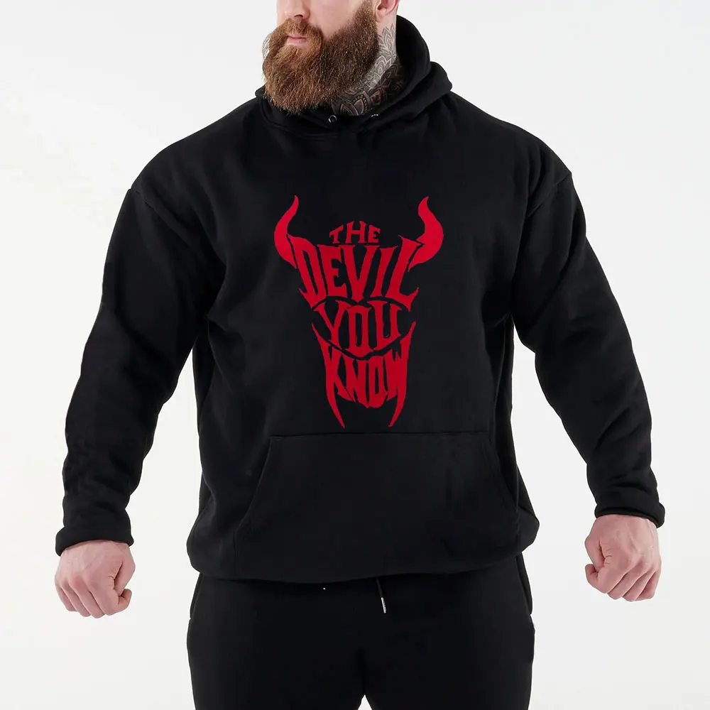 2024 sonbahar/kış yeni ünlü güreşçi kenar erkek siyah Hoodie sokak spor rahat kazak