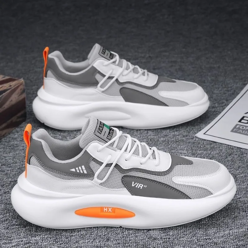 2024 yeni erkek Sneakers Mesh nefes konfor koşu ayakkabıları açık rahat ayakkabılar erkekler için tasarımcı lüks ayakkabı Tenis Masculino