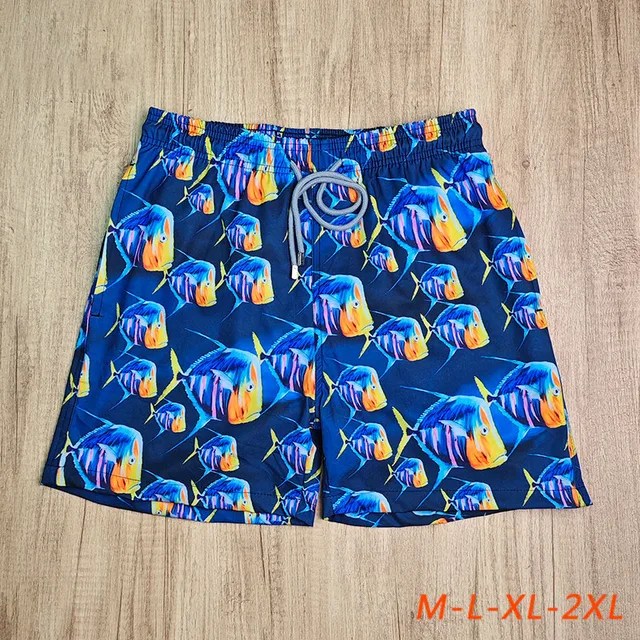 2024 yeni erkekler Boardshorts en kaliteli plaj yüzme havuzu sörf das dalar mayo moda denizyıldızı parti baskılı kurulu şort SW324 - Görsel 11