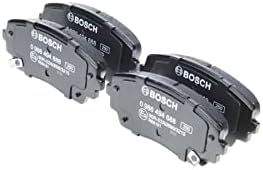 Bosch Automotive BP1683 Fren Balataları - Ön Aks - ECE-R90 Sertifikası - Set Başına Dört Fren Balatası, 0 986 494 688, Siyah