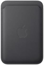 Apple iPhone için MagSafe özellikli Mikro Dokuma Cüzdan - Siyah 