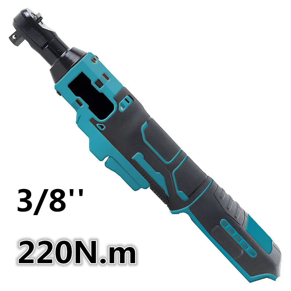 220/1050/1100NM elektrikli cırcır anahtarı 1/2 ''3/8'' akülü sürücü vida somunu Makita 18V pil için araba tamir güç araçları