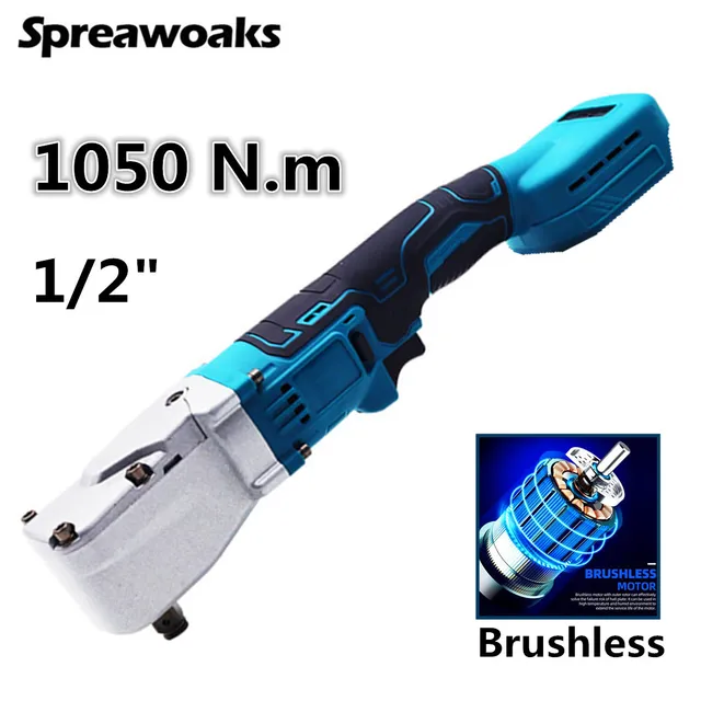 220/1050/1100NM elektrikli cırcır anahtarı 1/2 ''3/8'' akülü sürücü vida somunu Makita 18V pil için araba tamir güç araçları