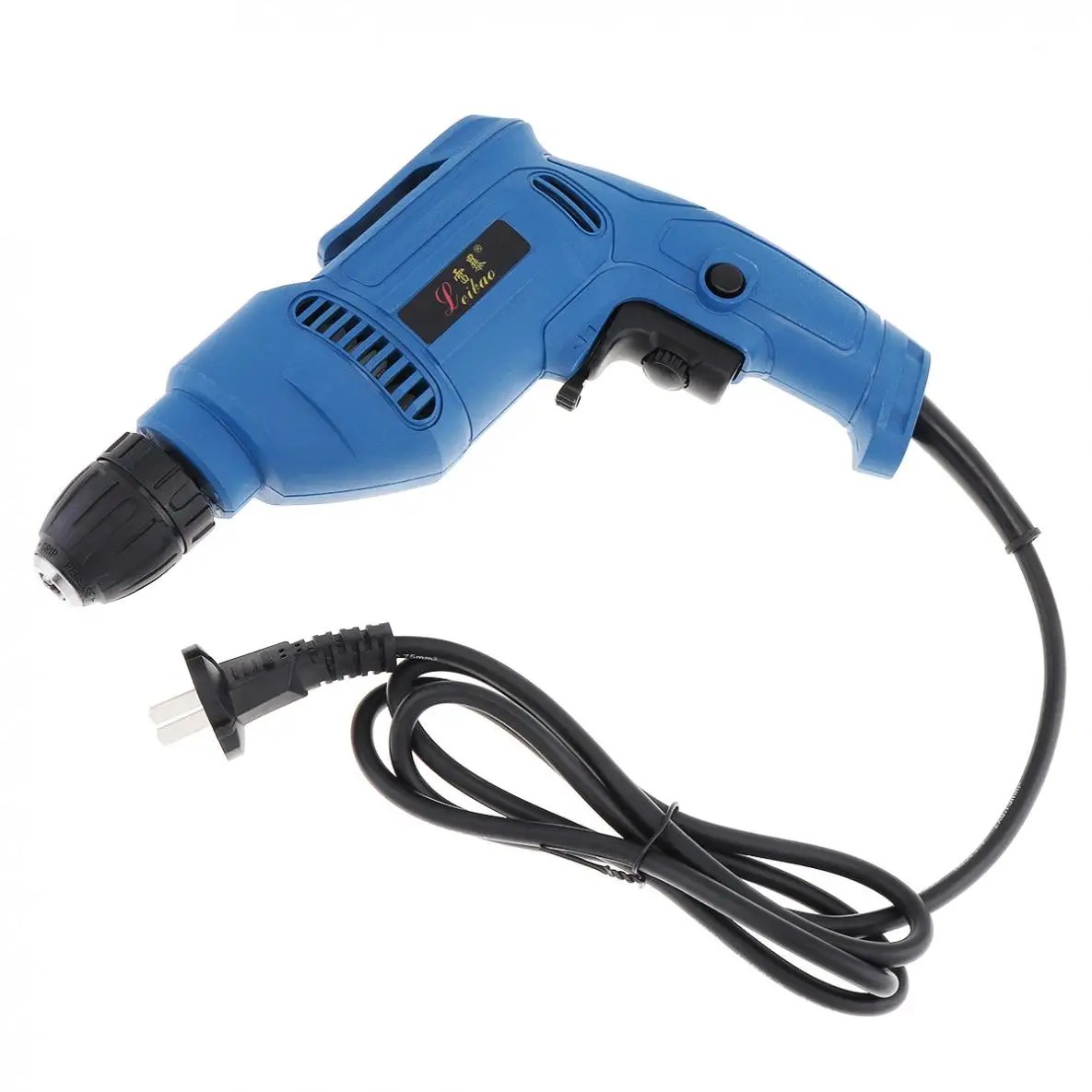 220V 600W çok fonksiyonlu el darbe elektrikli matkap pozitif ters ayarlanabilir hız anahtarı ve 10mm matkap Chuck
