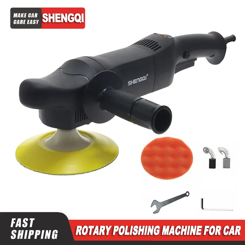 220V 950W elektrikli parlatıcı 3800rpm 160mm değişken hız otomatik parlatma makinesi araba parlatıcı zemin zımpara ağda araçları