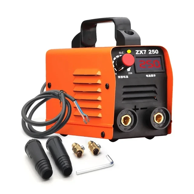 250A MMA KAYNAK MAKINESİ 220V Arc kaynak makinesi KAYNAK MAKINESİ tam otomatik endüstriyel dereceli ev küçük tüm bakır elektrik kaynak