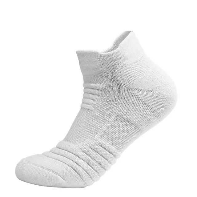 3 Pairs nefes örgü atletik Terry çorap minderli nem yönetme ve dayanıklı koşu yürüyüş ve spor için ayak azaltır - Görsel 9