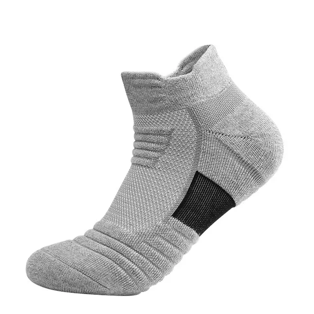 3 Pairs nefes örgü atletik Terry çorap minderli nem yönetme ve dayanıklı koşu yürüyüş ve spor için ayak azaltır