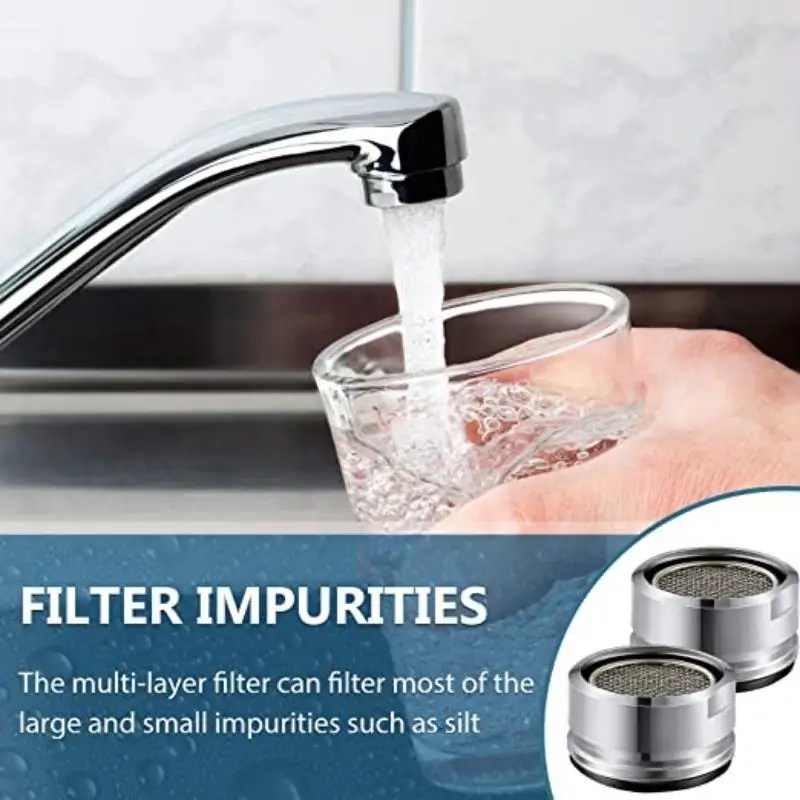 3 adet pirinç su tasarrufu musluk havalandırıcı KitchenBasin dokunun filtre karışık meme sıçrama kafa musluk fıskiye banyo aksesuarları