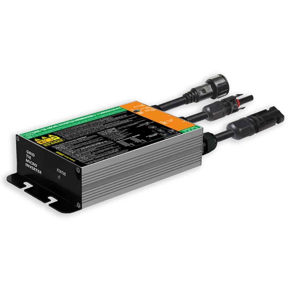 300W 350W 500W 600W 700W mikro invertör balkon güneş PV izgara kravat sistemi ev kullanımı için MPPT girişi DC18-50V güneş AC110V-240V