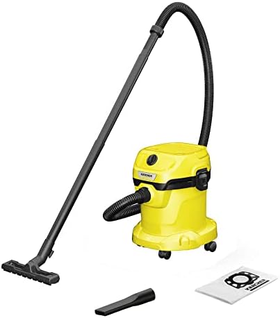 Karcher Wd 2 Plus V-15/4/18 Islak - Kuru Elektrikli Süpürge, Üfleme Fonksiyonlu, 1000 W, 15 L
