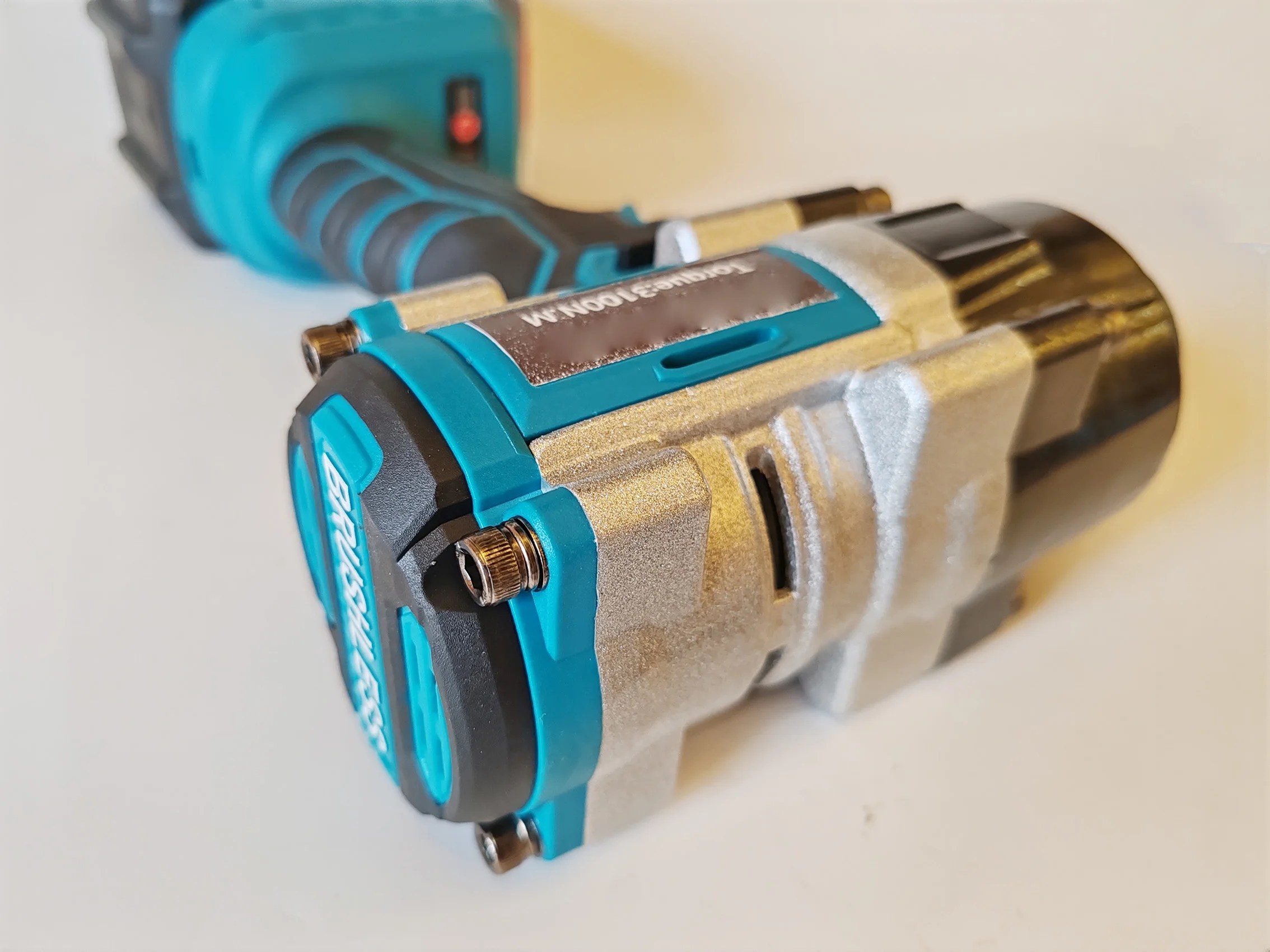 3100NM fırçasız elektrik anahtarı 3/4 inç akülü darbe anahtarı el güç aracı Makita 18v pil için - Görsel 6