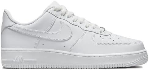Nike Air Force 1 07 erkek basketbol ayakkabısı, Beyaz, 42 EU  .tr: Moda - Görsel 4