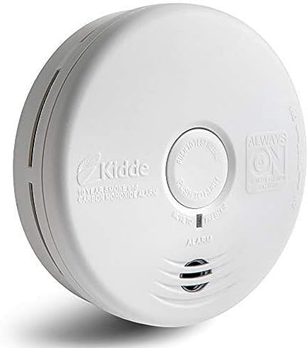 Kidde Smoke Detector & Carbon Monoxide Detector Combo with 10-Year Battery