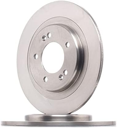 2x RIDEX Bremsscheibe Hinten Ø284mm Höhe 25.8mm Dicke: 10mm Lochzahl: 5/7 voll