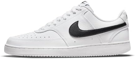 Nike Court Vision kadın ayakkabısı, Beyaz Siyah Beyaz, 38.5 EU  MainApps: .tr: Moda - Görsel 1