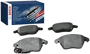 Bosch Automotive BP938 Fren Balataları - Ön Aks - ECE-R90 Sertifikası - Set başına dört fren balatası, siyah, 0 986 424 797