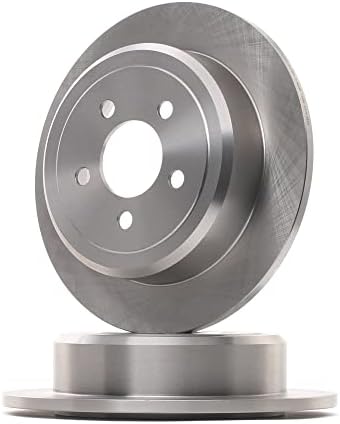 2x RIDEX Bremsscheibe Hinten Ø316mm Höhe 76.7mm Dicke: 12mm Lochzahl: 5/5 voll